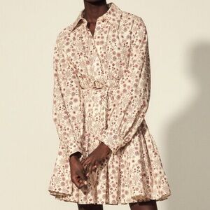 Sandro Claudine Sun Shirt Dress